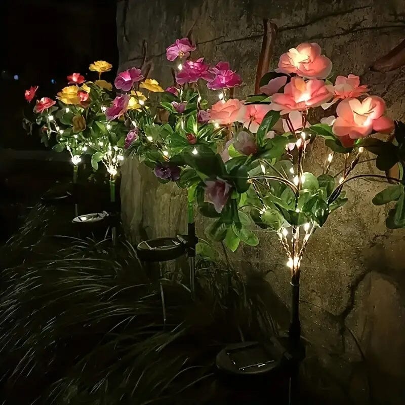 Solar-Powered Camellia Tree Lights Clearance Fast Delivery