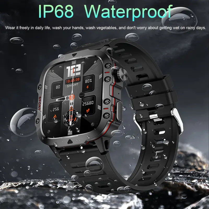 Wireless Talk Fitness AI Voice Outdoor 100+ Sports Mode Outdoor Smart Watch Free Shipping Cheap Online