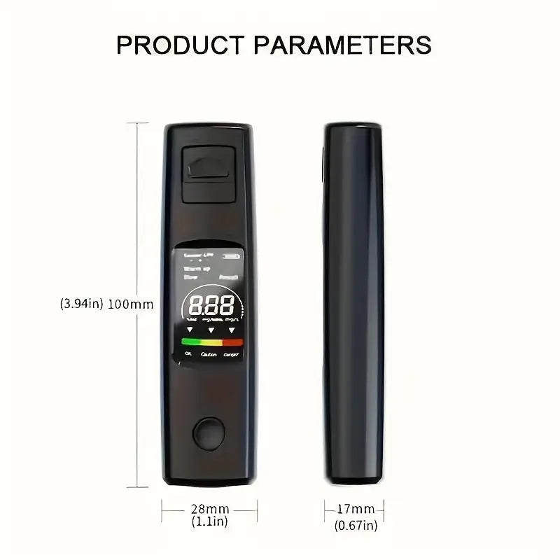 Portable Breathalyzer Alcohol Tester Free Shipping Low Cost