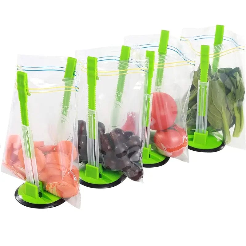 Baggy Rack Holder Plastic Bag for Food Prep Ebay Online