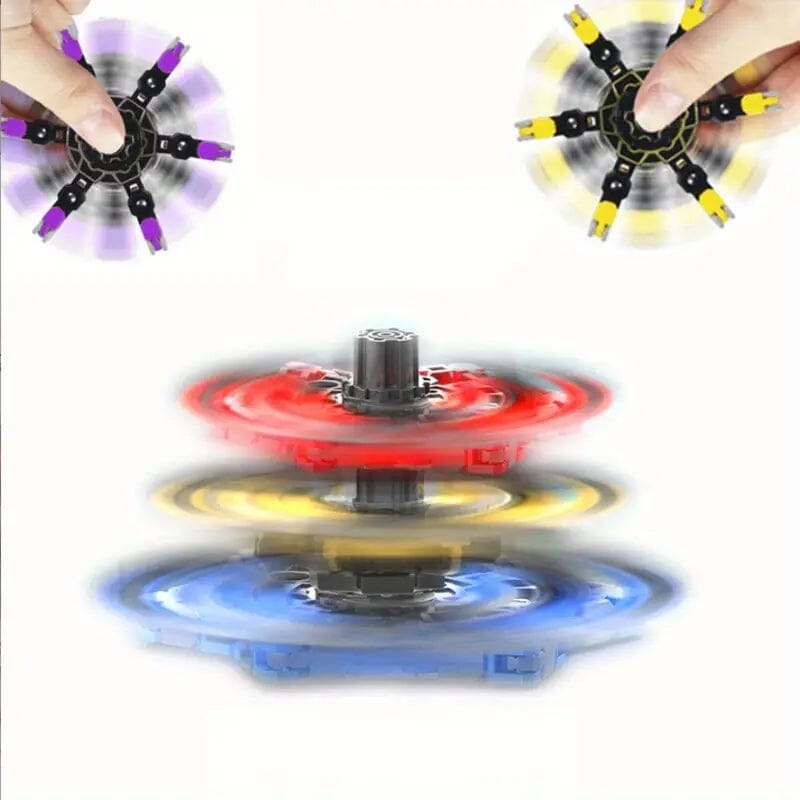 3-Pack: Fidget Toys Transformable Spinners Wiki For Sale