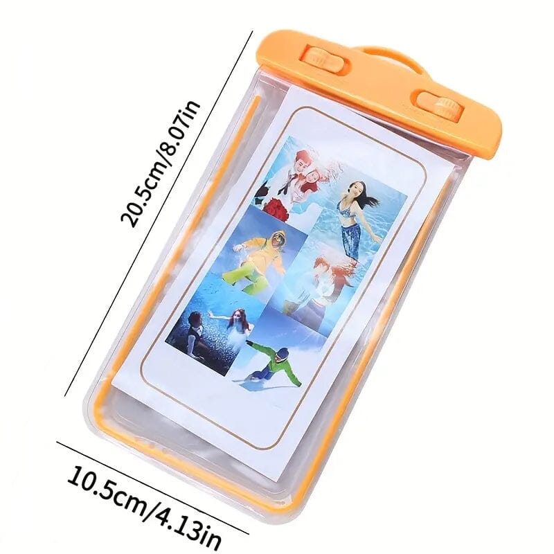 Transparent Luminous Phone Dry Bag Cheap Visa Payment