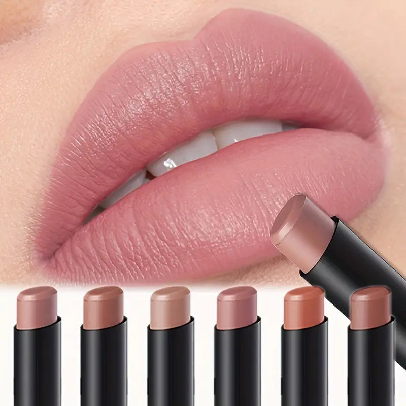 6-Pieces: Matte Long-lasting Moisturizing Lipstick Clearance Pre Order