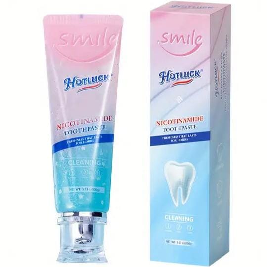 Niacinamide Intensive Whitening Toothpaste - Fresh Breath, Remove Tooth Stains Cheap Sale Countdown Package