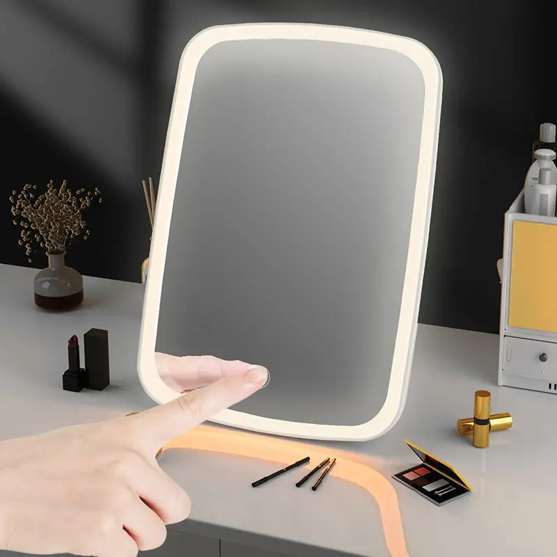 LED Makeup Mirror with Touch Sensor - 3 Color Lighting Modes Outlet 2025 Newest