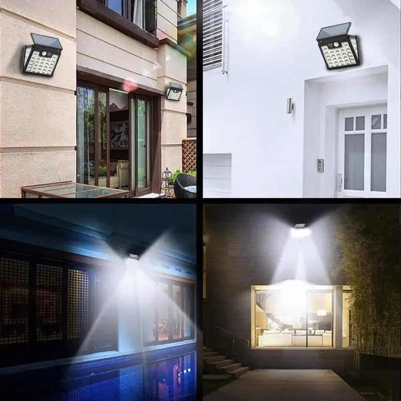 Motion Sensor Solar Street Light - Dusk to Dawn, Energy Efficient LED Lamp Pices Online