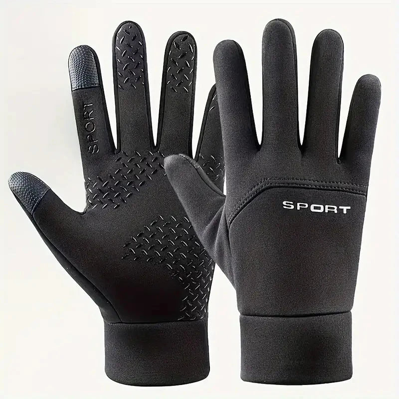 Autumn and Winter Outdoor Plus Velvet Cold Safeguard Glove Free Shipping Best Place