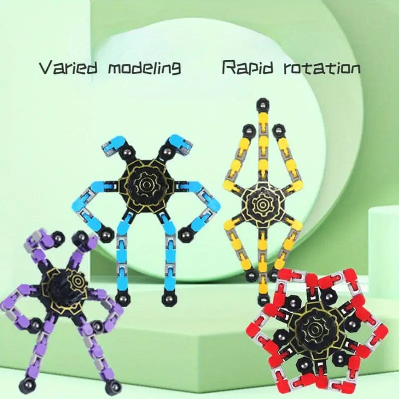 3-Pack: Fidget Toys Transformable Spinners Wiki For Sale