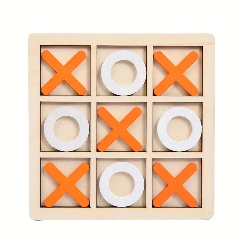 Wood Tic-Tac Toe XOXO Board Game Free Shipping Pices