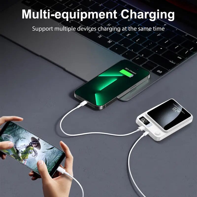 5000mAh Magnetic Wireless Charging Bank 22.5W Fast Charging Clearance Huge Surprise