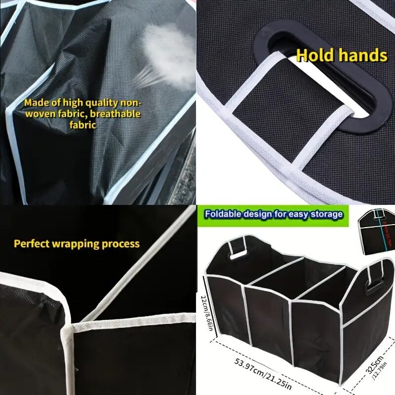 Foldable Canvas Car Trunk Organizer Free Shipping Shop