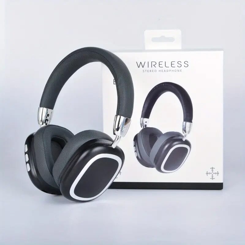 40-Hour Long-Lasting Wireless Noise-Cancelling Headphones Grey Outlet Store Online