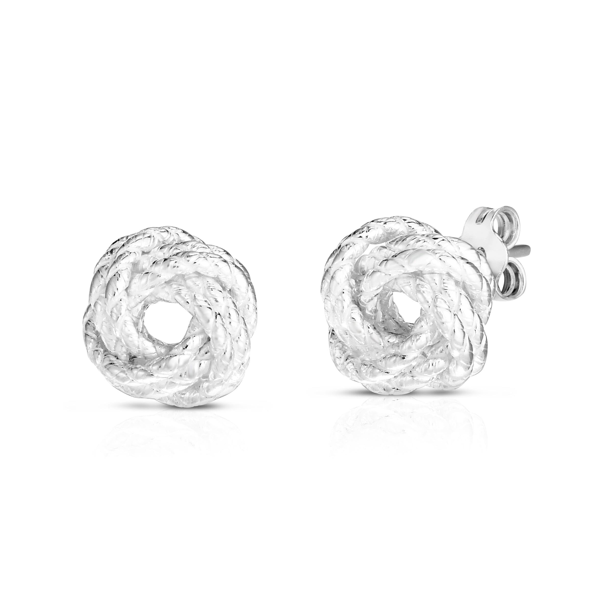 Sterling Silver Love Knot Earring Buy Cheap Outlet