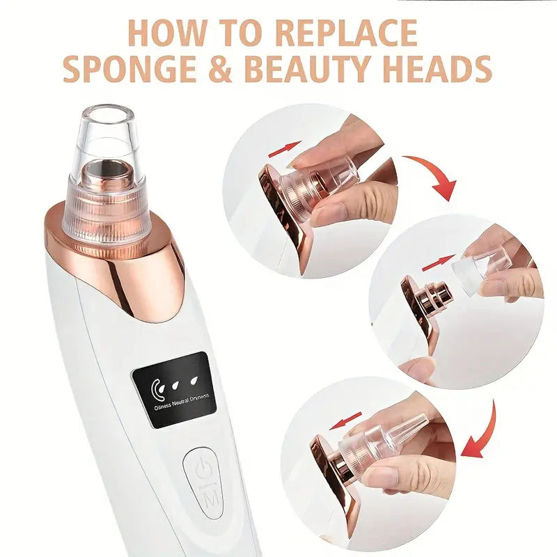 5-Suction Blackhead Removal Face Pore Cleaner 2025 Newest Sale Online