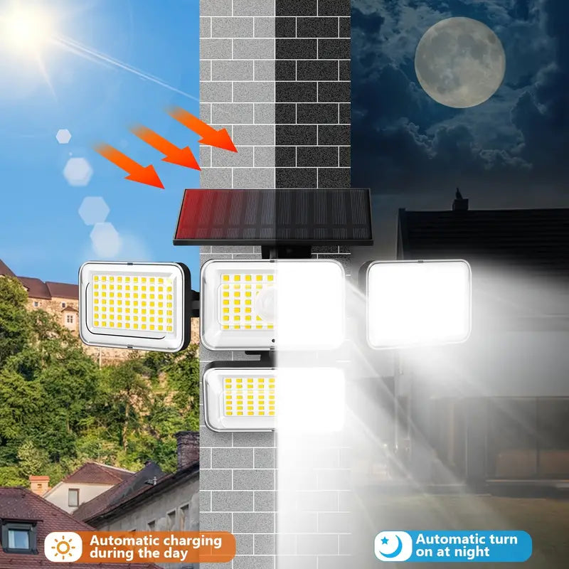 2-Pack: Super Bright Solar Motion Sensor Outdoor Light with Remote Free Shipping Limited Edition