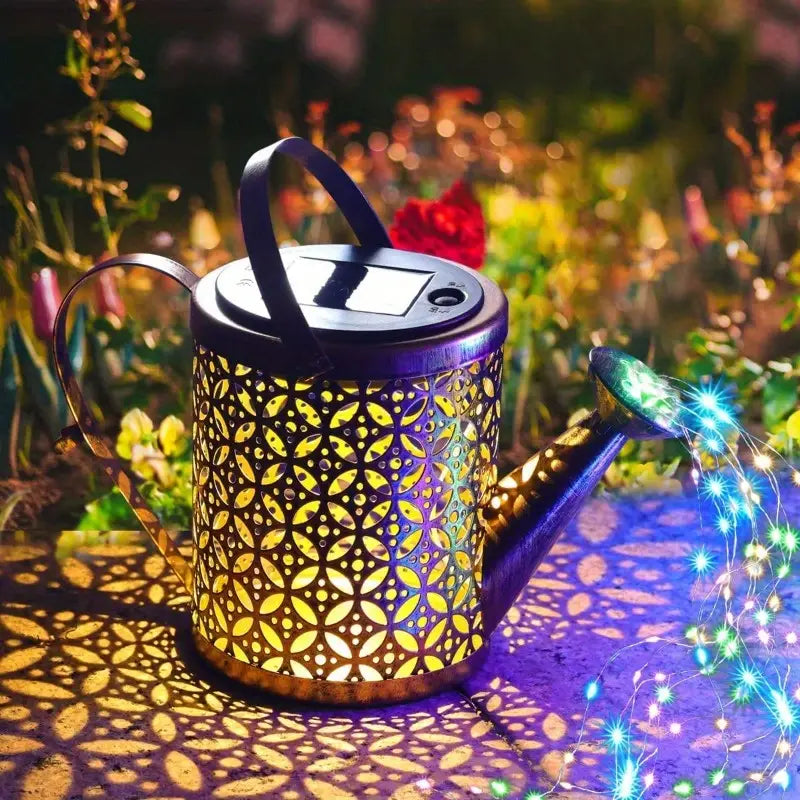 Watering Can Solar Garden Lights - Copper, Solar Powered Sale Shop