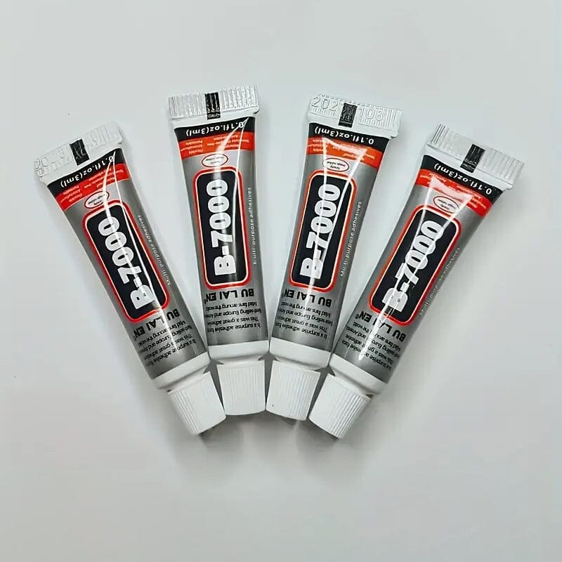 5-Pack: B-7000 Adhesive Glue for Jewelry, Plastic, Metal, Glass, Ceramic Discount Best Sale