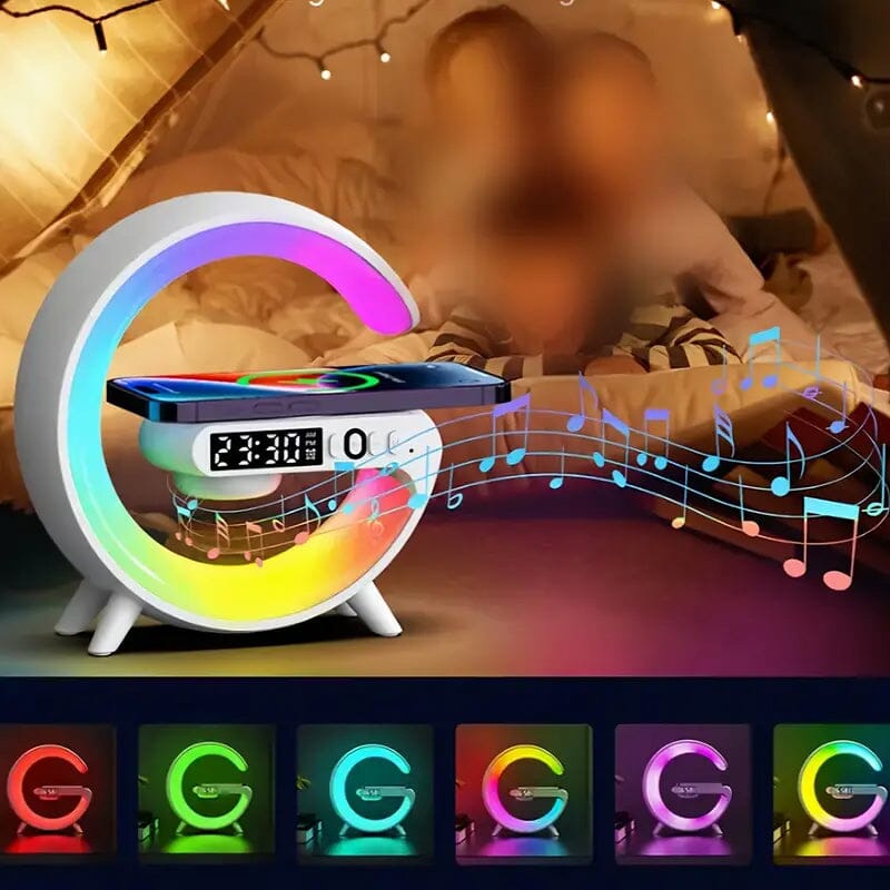 RGB Rhythm Light Wireless Sunrise Alarm Speaker Buy Cheap For Cheap