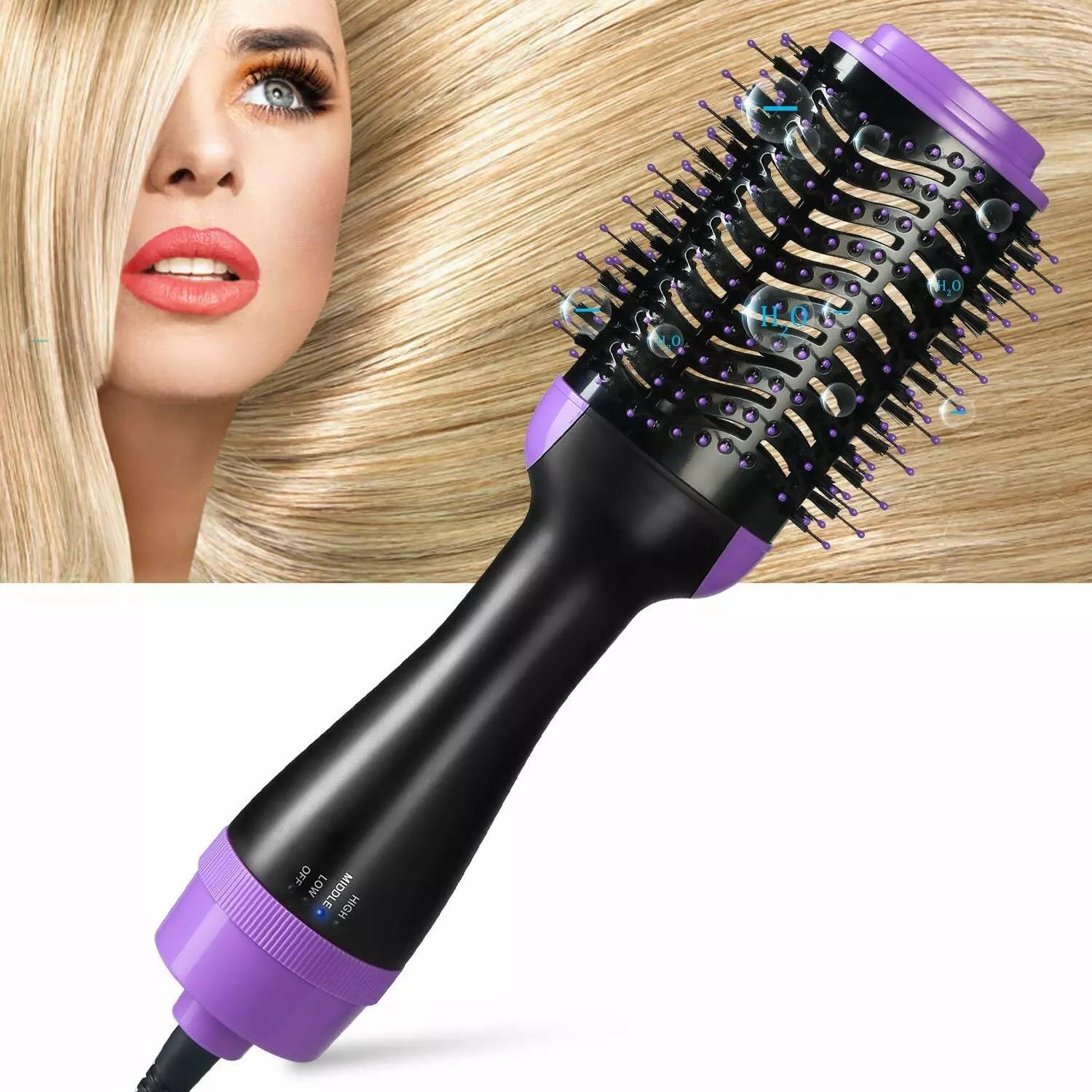 4-in-1 Negative Ion Hot Hair Dryer Brush, ASOGO One Step Hair Dryer & Volumizer Outlet Buy