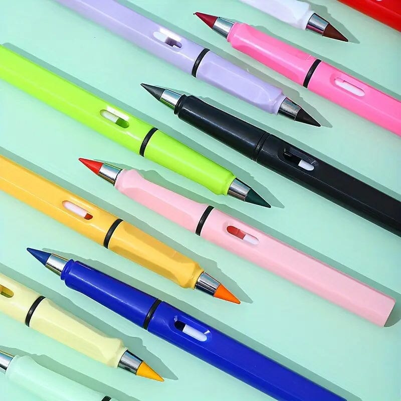 12 Colors Forever Pencil with Eraser Enjoy Cheap Online