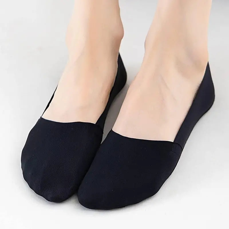 5-Pairs: Low Cut No Show Socks for Women - Invisible, Non Slip, Breathable, Moisture Wicking Cheap Supply