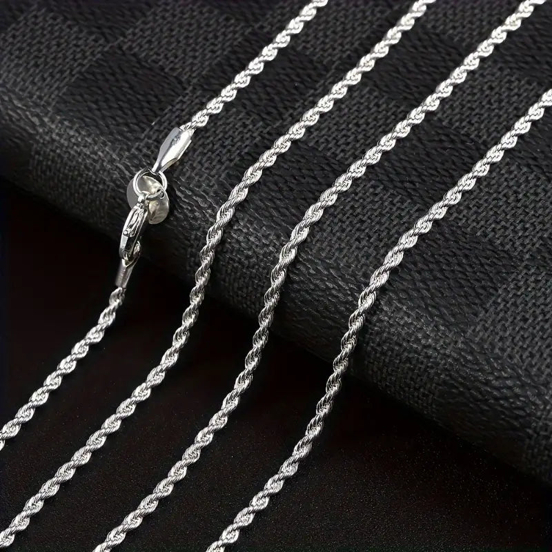 Twist Rope Chain Necklace Women's Jewelry Accessory Cheap Sale Collections