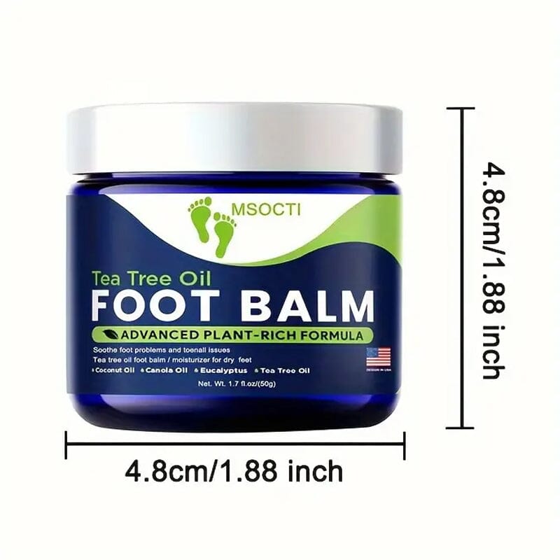 Tea Tree Oil Foot Balm Moisturizer for Dry Feet Outlet Choice