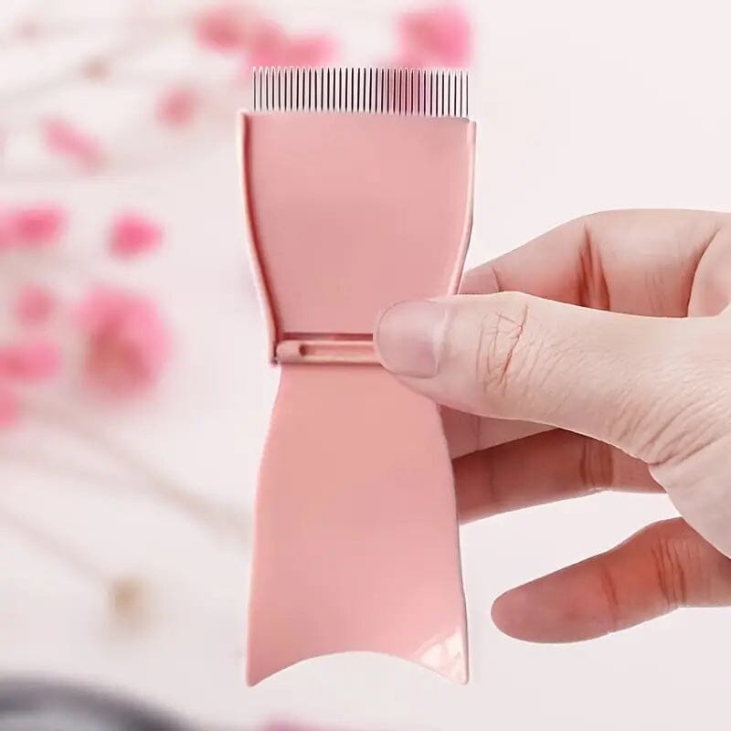 Single Foldable Steel Needle Eyelash Comb Cheap Exclusive