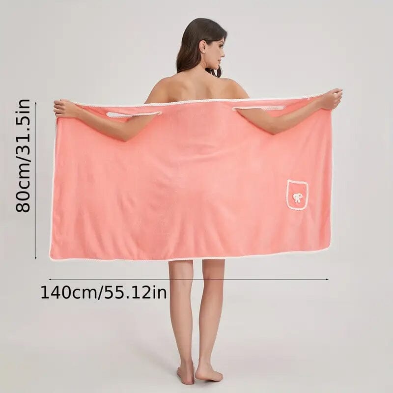 Bowknot Wearable Bath Towel for Adults Sale 2025 Unisex