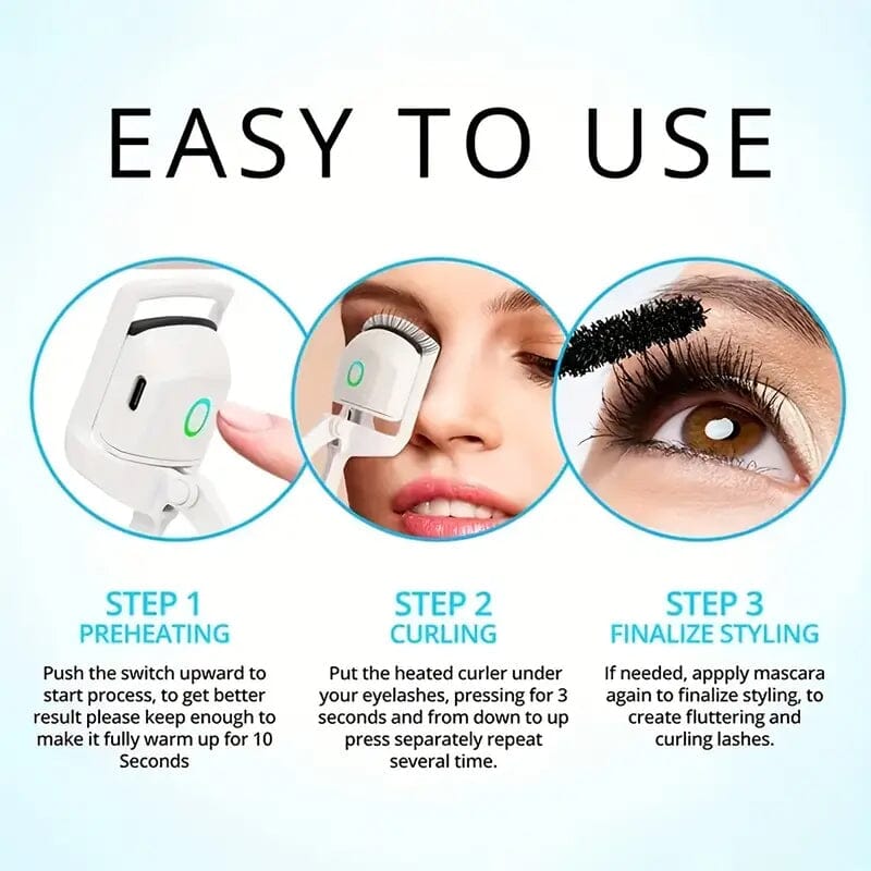 ABS Electric Eyelash Curler Clearance Online