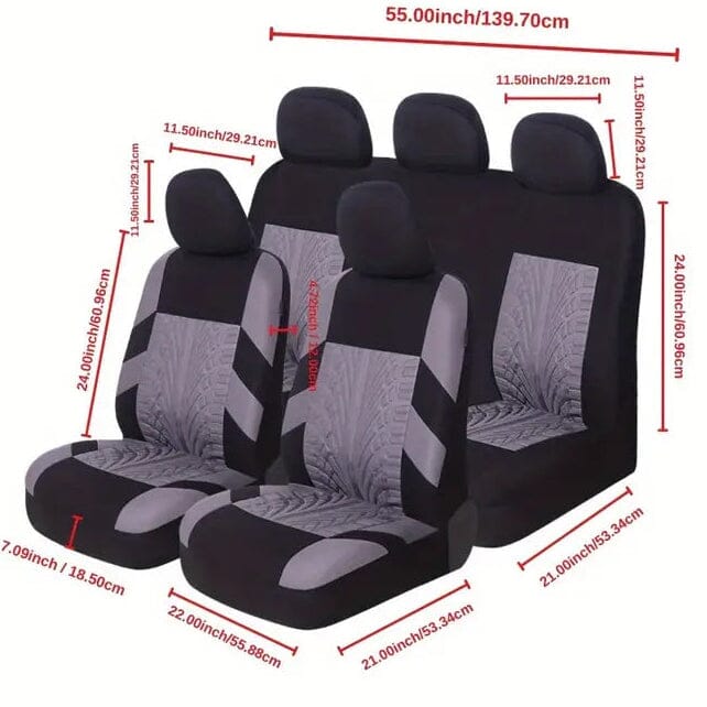 5 Seat Car Seat Covers Full Set Sale Best Pices