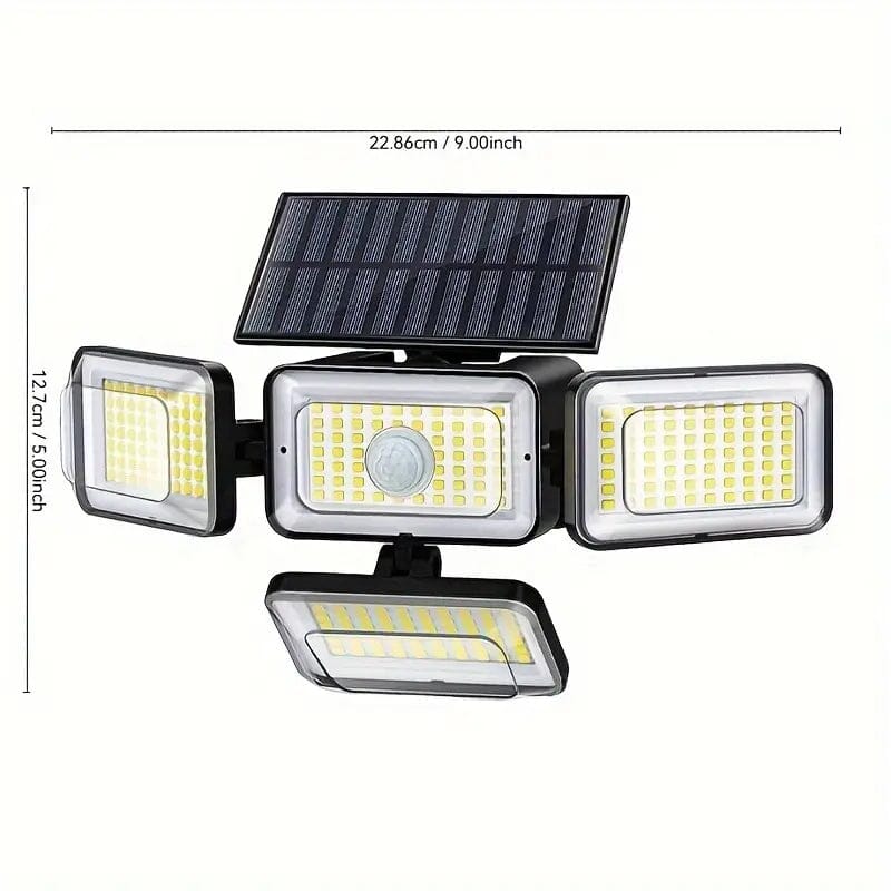 2-Pieces Set: Super Bright Solar Motion Sensor Outdoor Light Clearance Explore