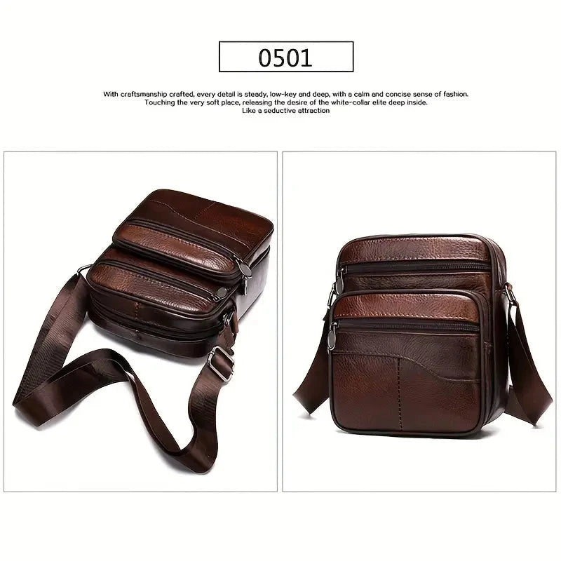 Men's and Woman's Genuine Leather Satchel Crossbody Bag Official Site Cheap Online