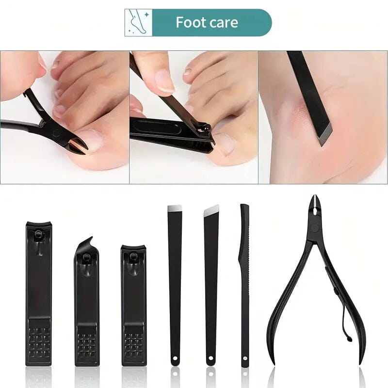 10-Piece Set: Ultra Sharp and Sturdy Nail Clippers Kit Marketable Cheap Pice