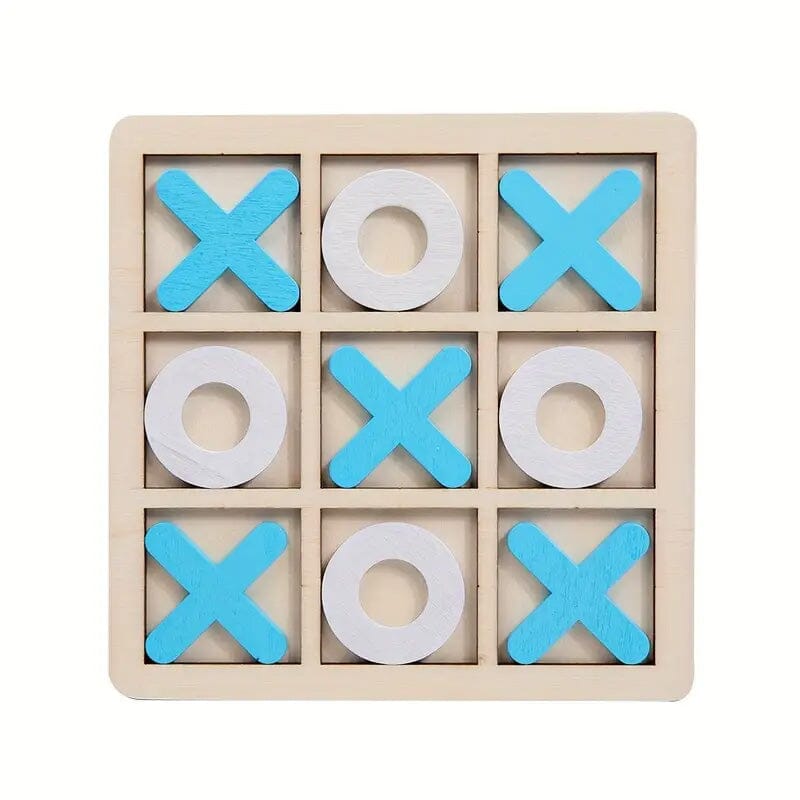 Wood Tic-Tac Toe XOXO Board Game Free Shipping Pices