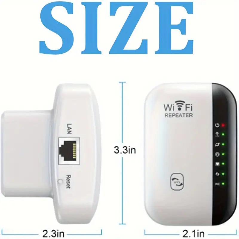 WiFi Repeater Plus Boosts WiFi Signal, Extends Internet Coverage, Cell Phone Signal Amplifier for Home Clearance Manchester