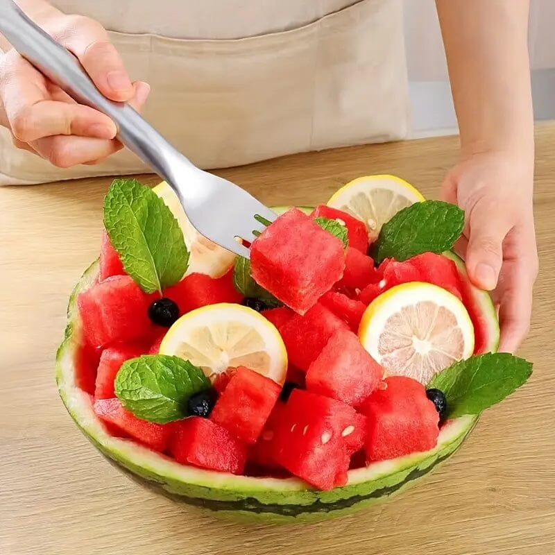 2-in-1 Stainless Steel Watermelon Slicer and Corer Best Sale Online