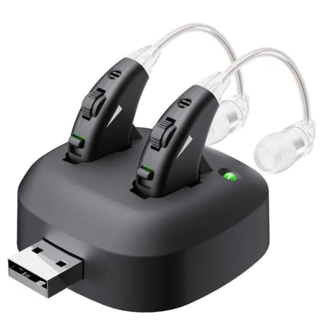 True Hearing Aids (Not Amplifier) for Seniors Rechargeable with Charging Dock Discount Tumblr