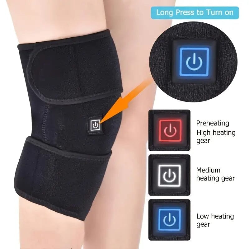 Heated Knee Pads with Massage Function Finishline Cheap Online