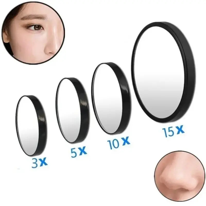 5X/10X/15X Magnifying Mirror with Suction Cups Good Selling Online