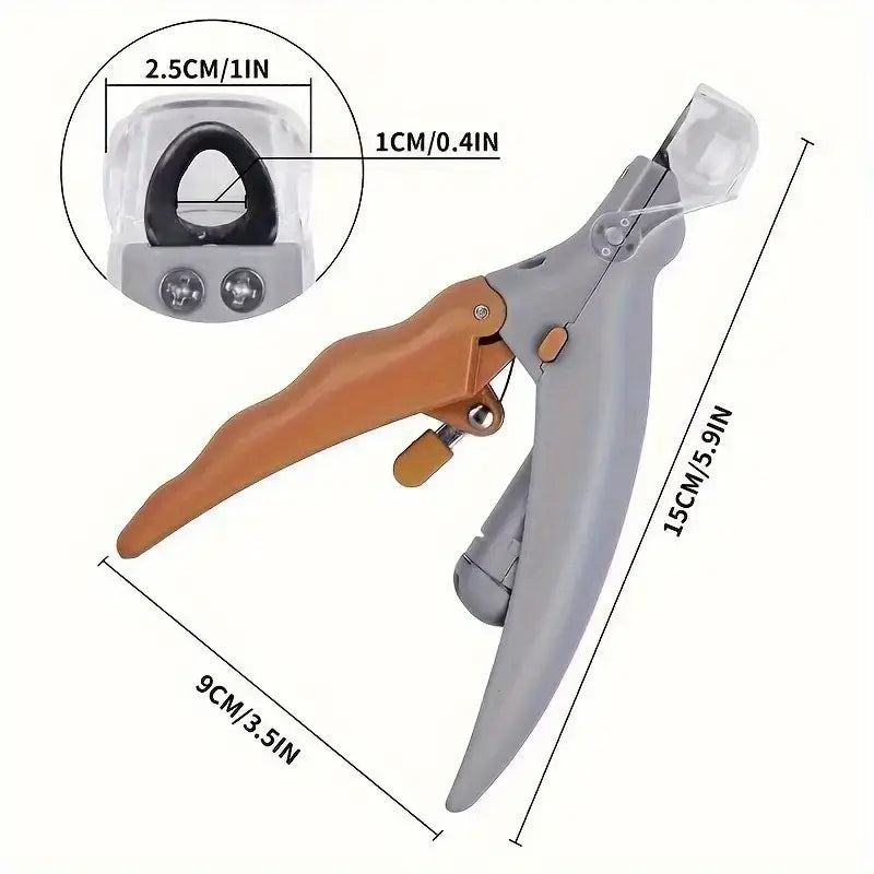 LED Light Pet Nail Clippers with Illumination for Safe Trimming Clearance Clearance Store