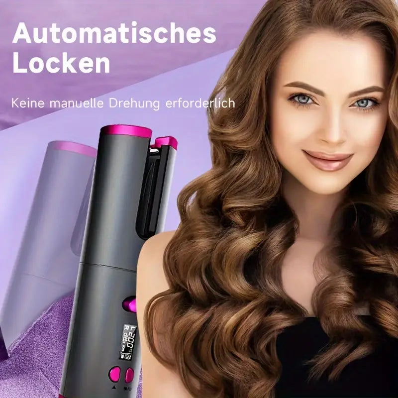 Automatic Curling Iron for Full-bodied Hair with 5 Temperature Settings Reliable For Sale