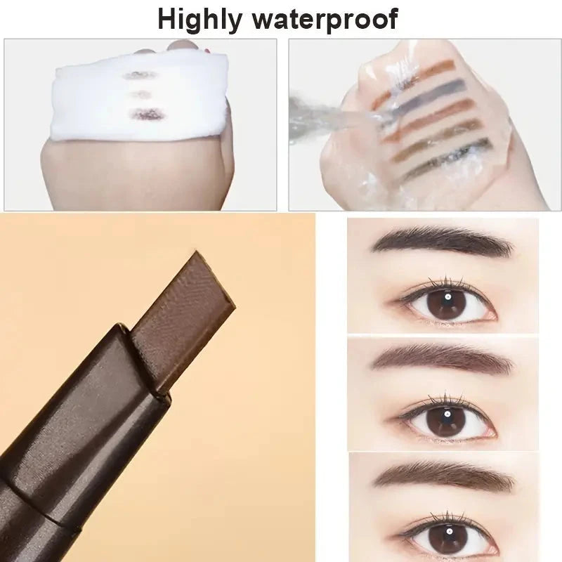2-Pack: Natural Makeup Double Heads Automatic Eyebrow Pencil Waterproof Long-lasting Buy Authentic Online