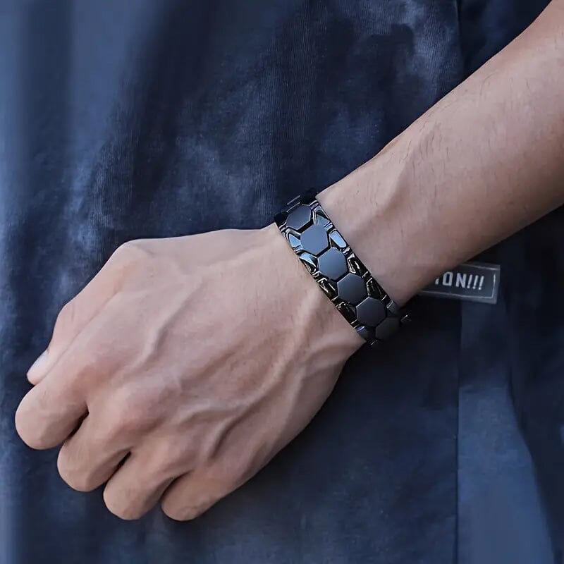 Fashionable Black Men's Bracelet In China Sale Online