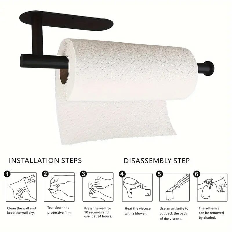 Self-Adhesive Under Cabinet Paper Towel Holder Deals Online