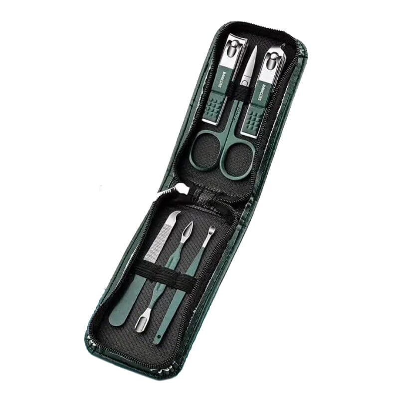 6-Piece: Nail Clipper Set with Zipper Travel Case Outlet Cheap Online