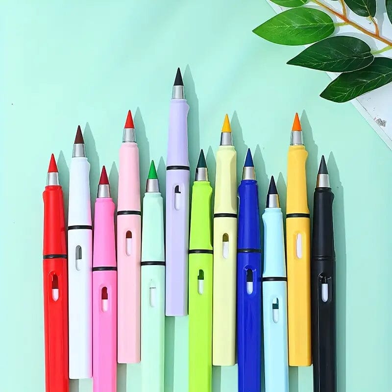 12 Colors Forever Pencil with Eraser Enjoy Cheap Online