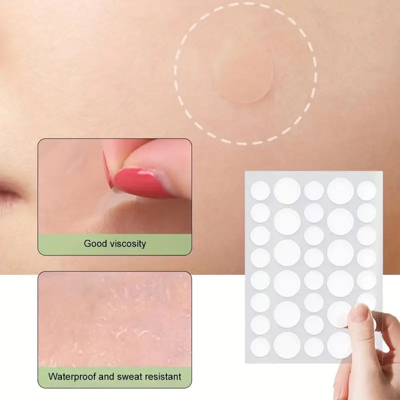 72-Pieces: Invisible Acne Sticker Pimple Patch For Covering Blemishes Collections Cheap Online