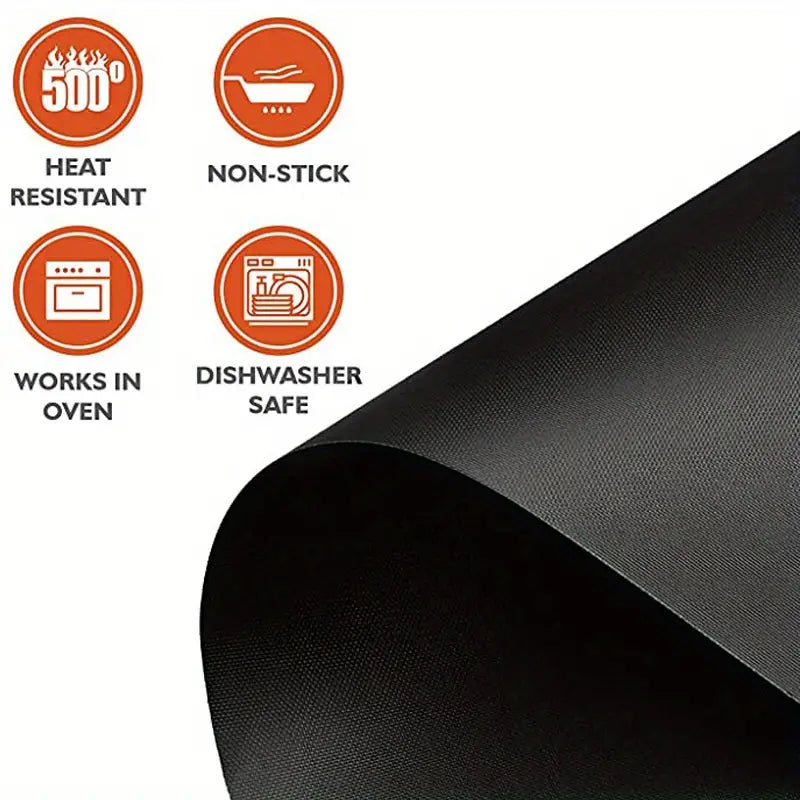3-Pack: Non-Stick BBQ Grill Mesh Mats In China Sale Online