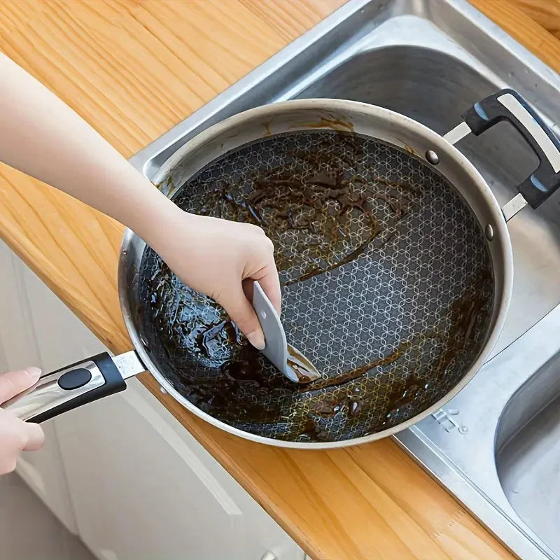 Penguin-shaped Soft Kitchen Stain Scraper Tool Browse For Sale